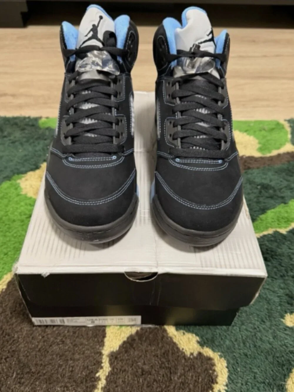 Air Jordan 5 Retro 2026 Black Carolina  UNC